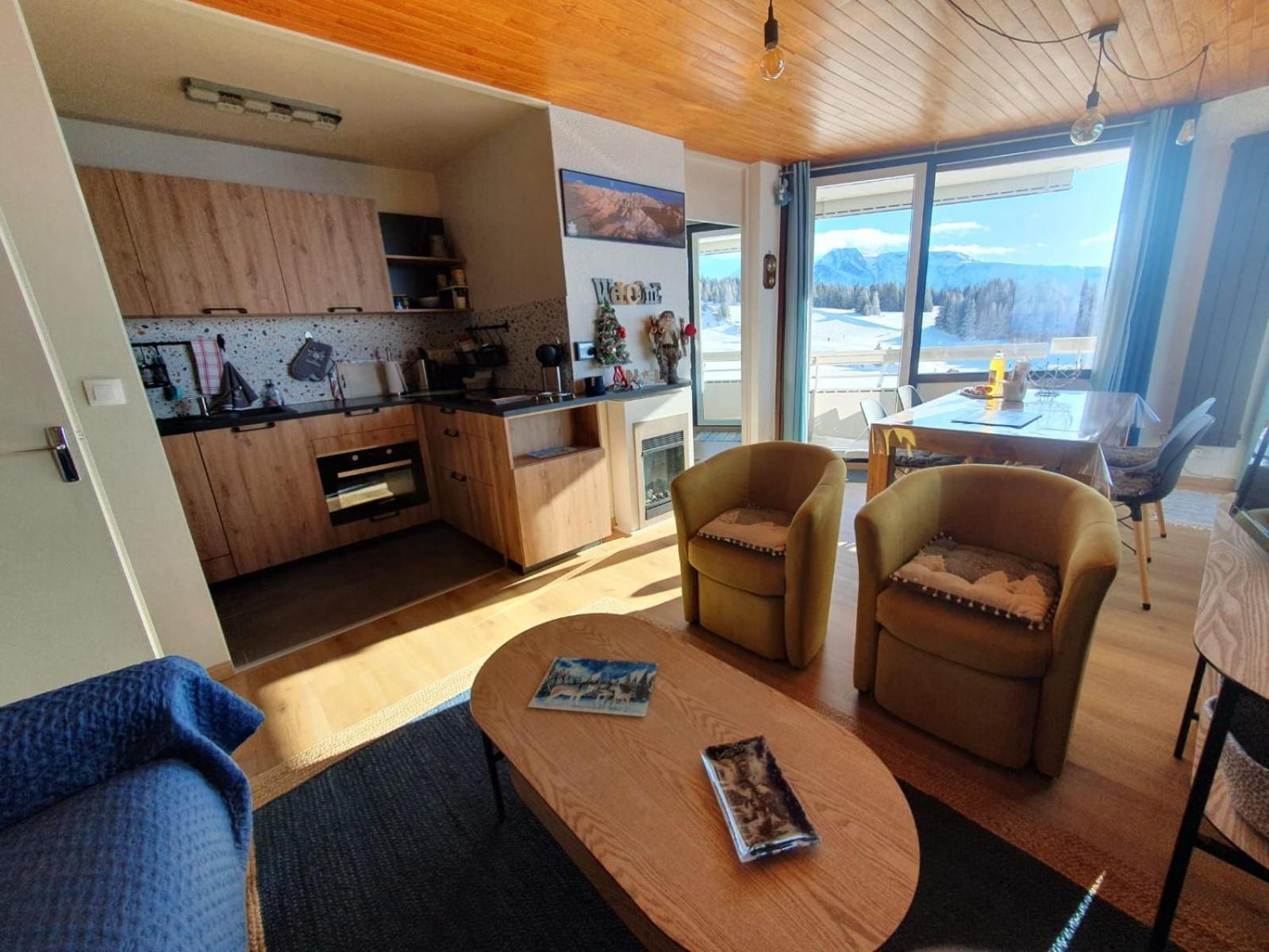 Apartmán Chamrousse 1750 Roche Beranger 50M2 4-6Pers Vue Panoramique Exteriér fotografie